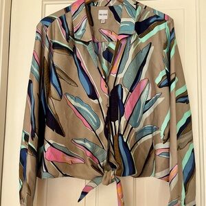 NWOT Nic + Zoe Blouse